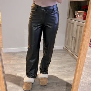 Abercrombie Vegan Leather Pants